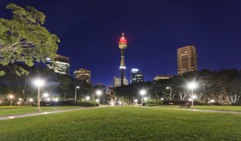 Sustainable street lighting for Sydney