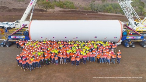 Major milestone for Coopers Gap Wind Farm