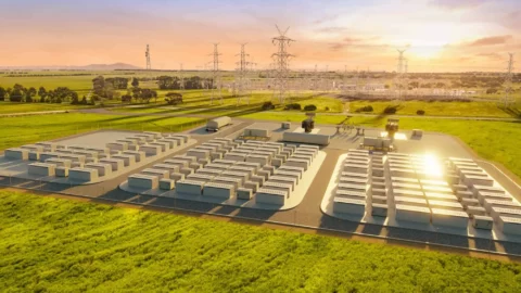 Australia’s biggest battery switches on