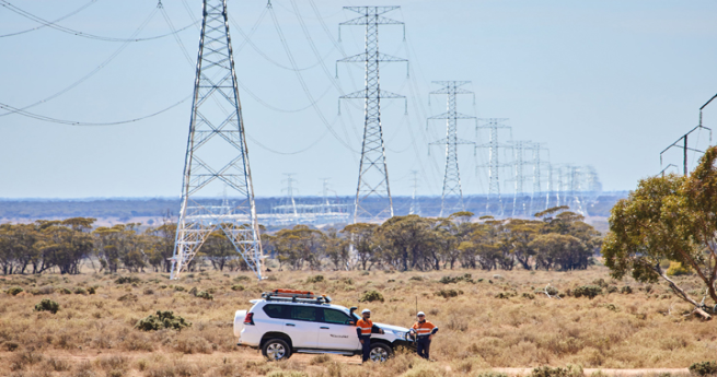 Construction of the South Australian component of Project EnergyConnect, the new high-voltage transmission line between South Australia and New South Wales, has been completed.