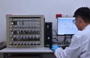 PFAS chemicals extracted from contaminated water by the filter can be used in batteries