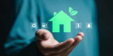 An image representing an energy efficient home