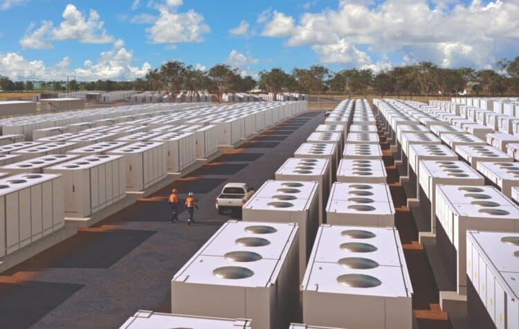 How the Reeves Plains BESS project is set to look once constructed. Image: Alinta Energy/Genus